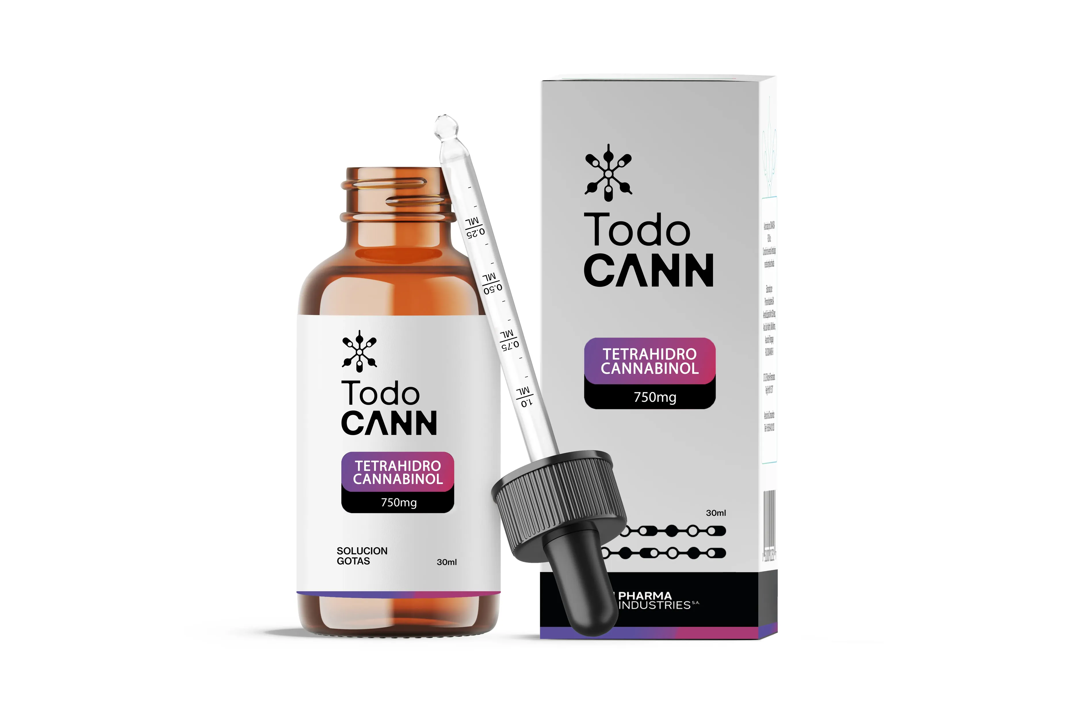 THC CBD 750mg detalle