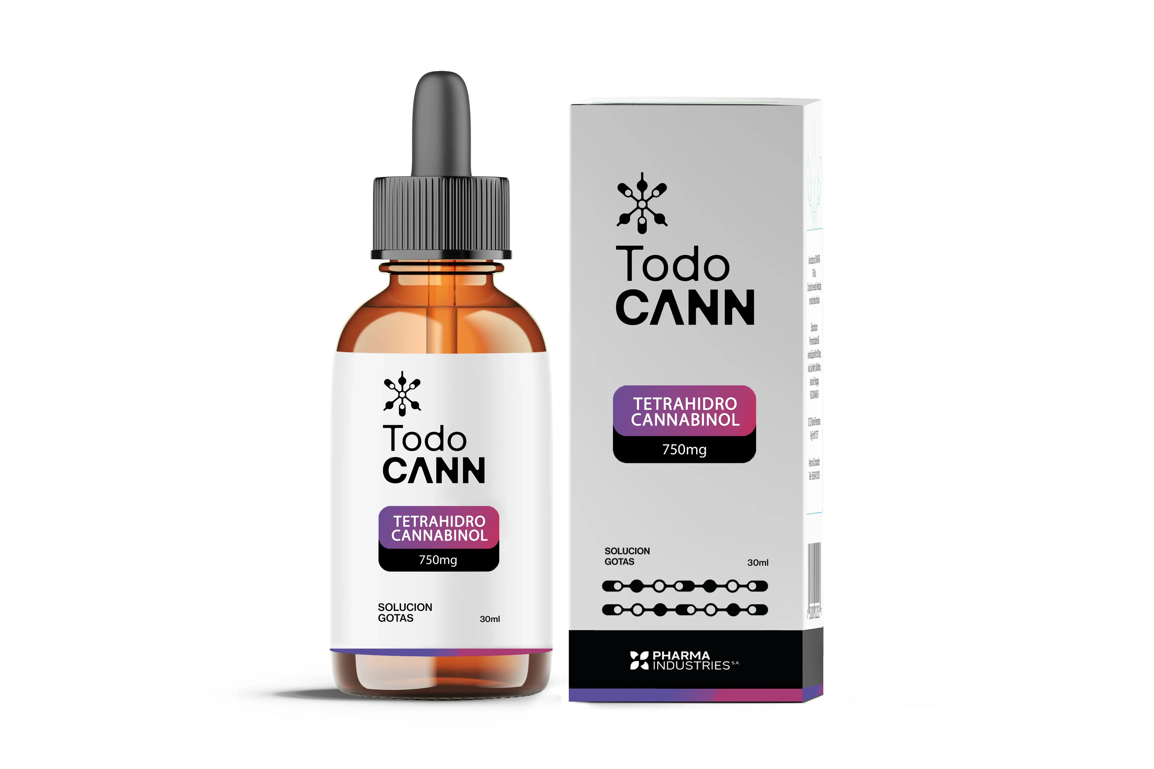 THC CBD 750mg